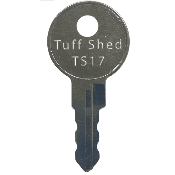 Tuff Shed TS17 Replacement Key