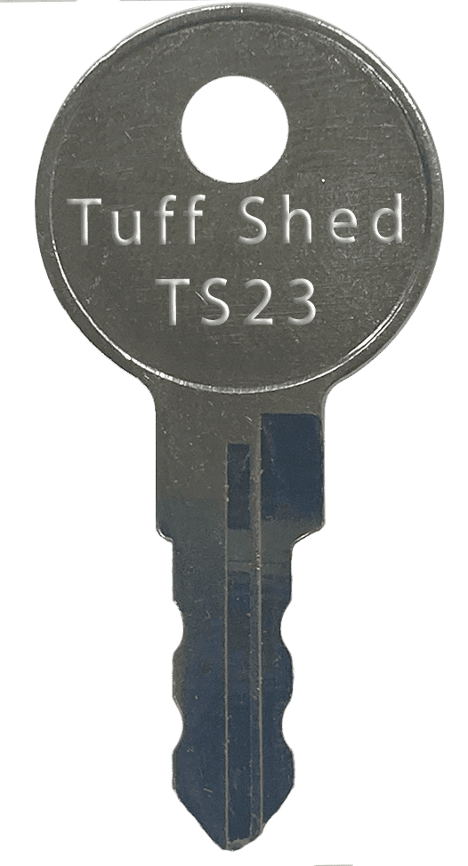Tuff Shed TS23 Replacement Key