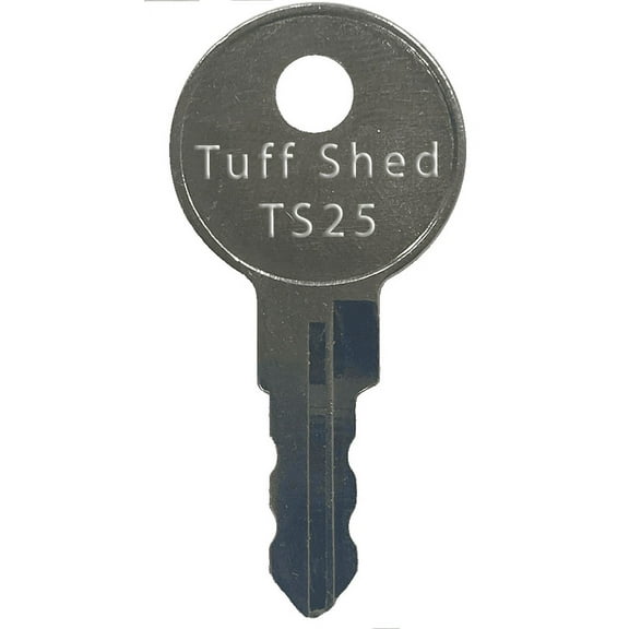 Tuff Shed TS25 Replacement Key