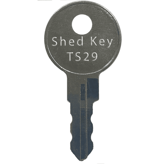 Outdoor Shed TS29 Replacement Key