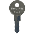 thumbnail image 1 of Outdoor Shed TS33 Replacement Key, 1 of 1