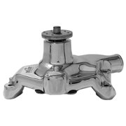 Tuff-Stuff SBC Alum. Short Water Pump Chrome 5/8in Shaft