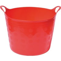 Tuff Stuff 4.2 Gal. Red Plastic Flex Tub F4-RD