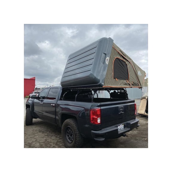 Tuff Stuff 4x4 TS-RTT-CS-BK Overland Alpha Hardshell Roof Top Tent Black