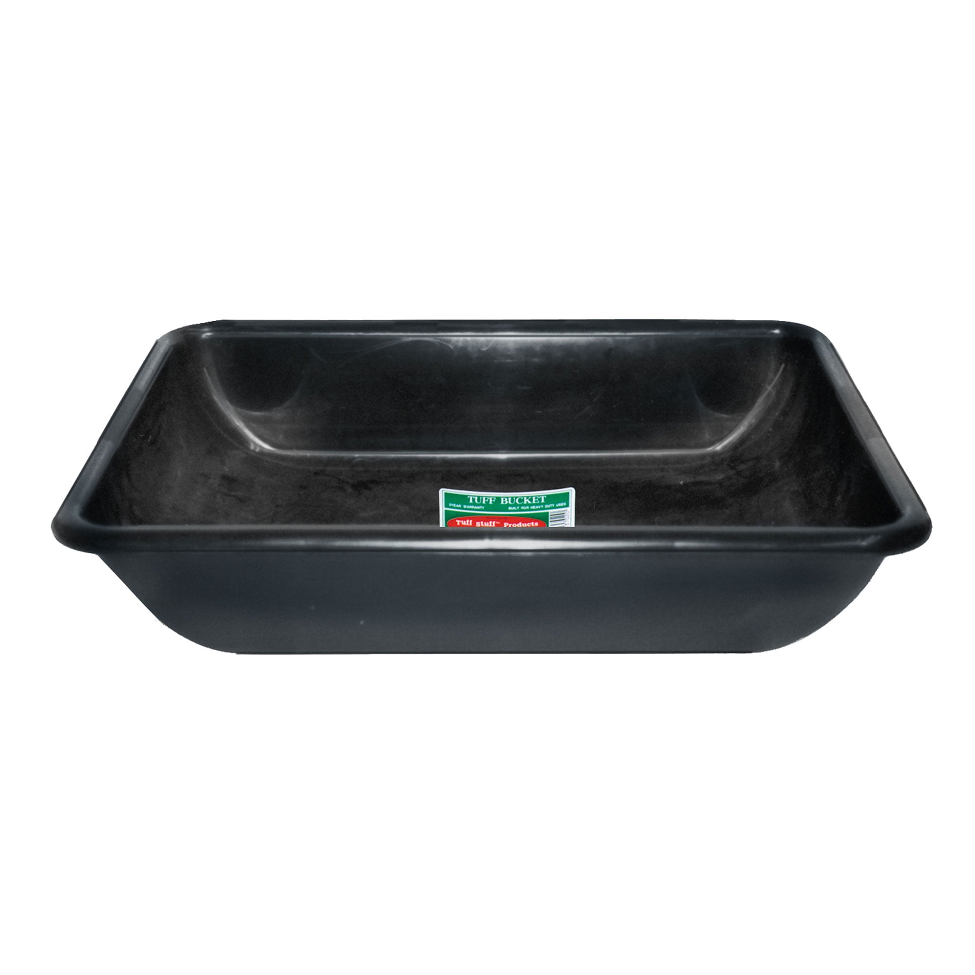 Plasgad 20.9-Gal Black Large PVC Concrete Mixing Tub 887102C - The