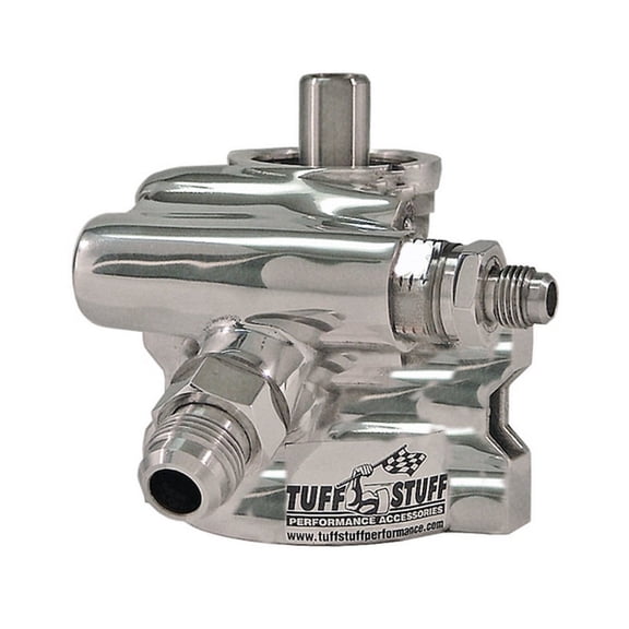 Tuff-Stuff Type 2 Power Steering Pump Polished Aluminum