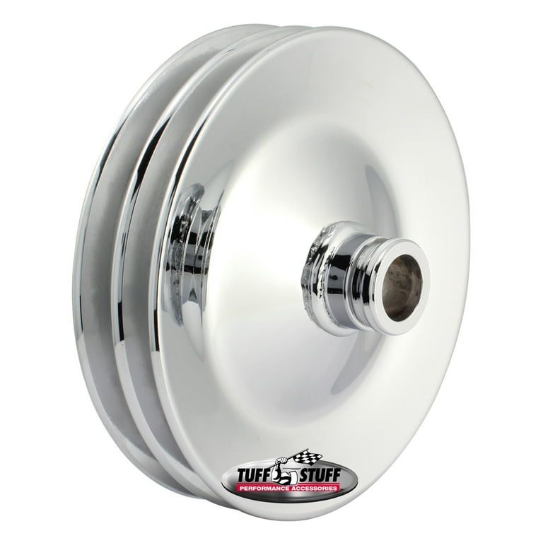 Tuff-Stuff Double V-Groove Power Steering Pump Pulley Tuff-Stuff Double V-Groove Power Steering Pump Pulley