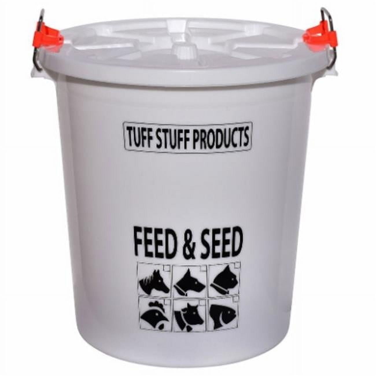 Tuff Stuff Products  7 gal & 25 Pounds Hd Feed & Seed Storage with Locking Lid