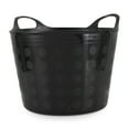 thumbnail image 1 of Tuff Stuff Products F7-BK Large 7 Gallon Plastic Flex Tub with Handles, Black, 1 of 5
