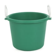 Tuff Stuff Products MCK70GR Large 17.5 Gallon Muck Bucket with Handles, Green