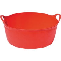 Tuff Stuff Products S4-RD 4 gal Tuff Flex Tub - Red