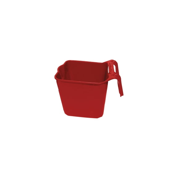 Tuff Stuff Products Tuff Stuff Square Fence Hook Bucket 14qt Red  Residential Use, Standard Application