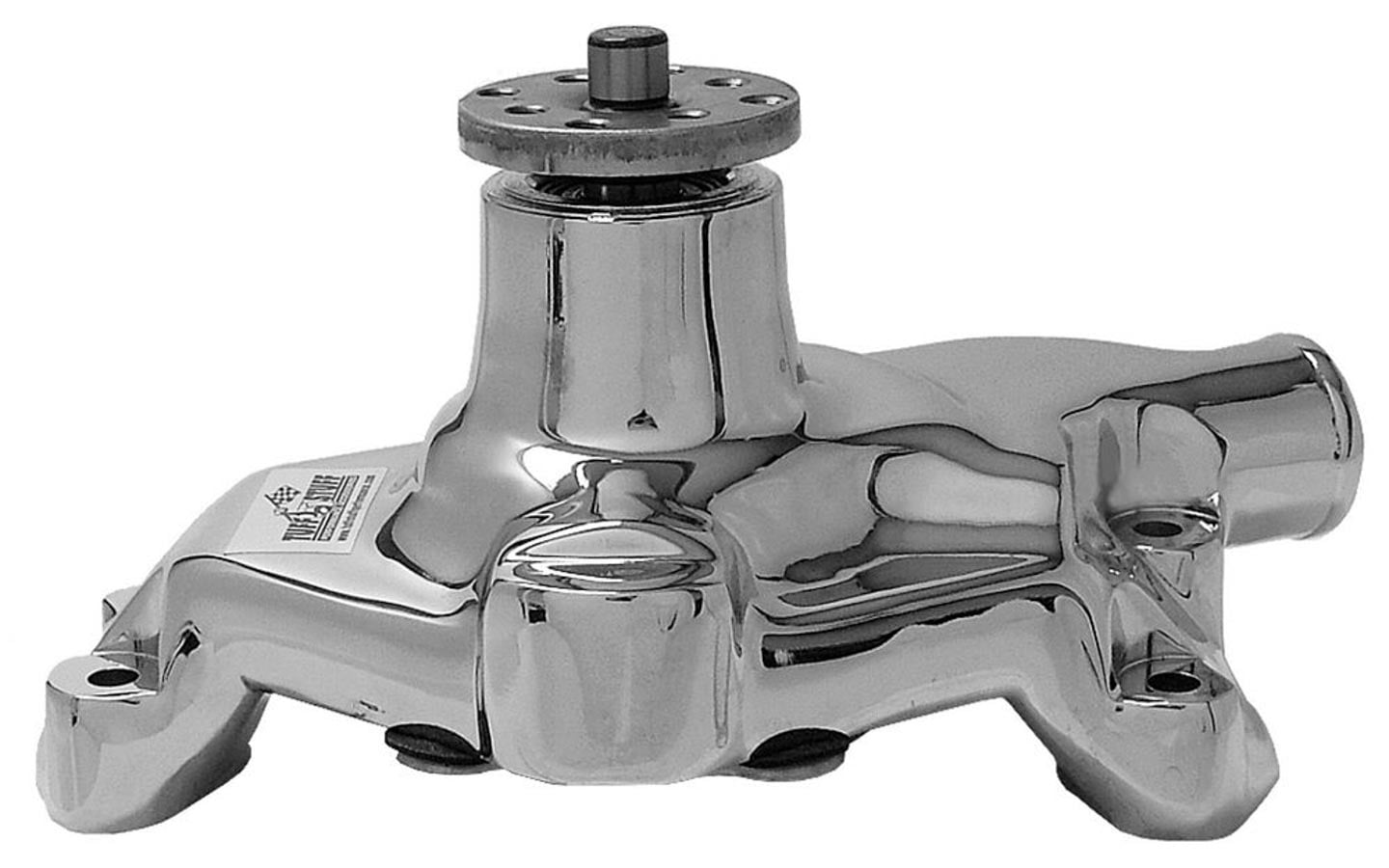 Tuff-Stuff TFS1394NB 0.62 in. Small Block Chevy Aluminum Short Water Pump - Polished