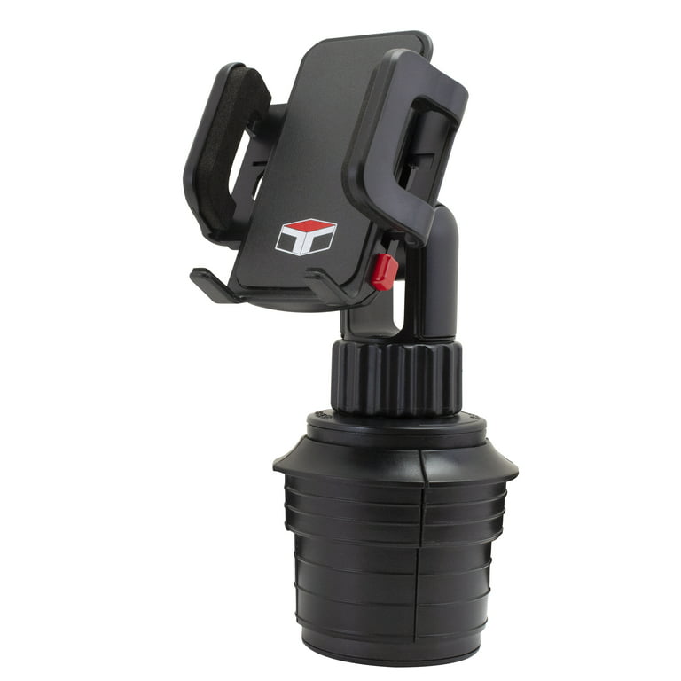 Tuff Tech Car Cup Holder Mount, Universal Phone Stand with Adjustable Base  