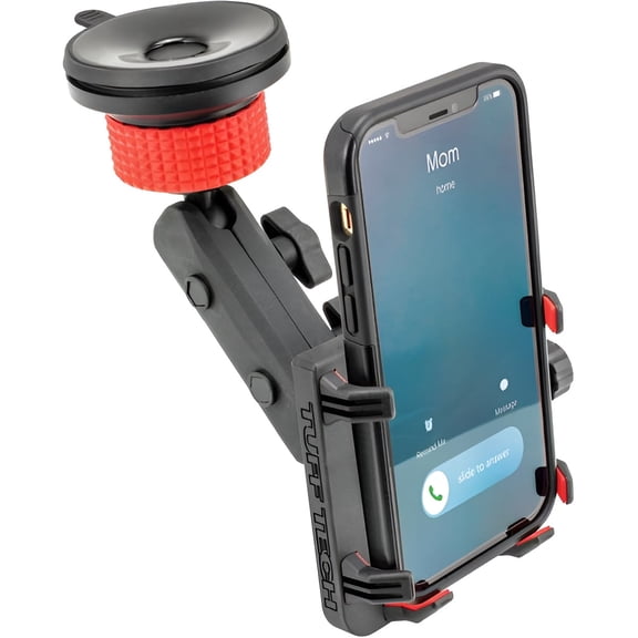 Tuff Tech Dash and Windshield Mount Phone Holder for Cars, Trucks, and SUVs