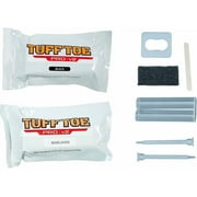 Tuff Toe Boot Protector V2 Adhesive Extra Strong Shoe Glue - Protectors Glue for Work Boots and Shoes - Waterproof, Heat Resistant Heavy Duty Protective Epoxy Layer and Shoe Kit, Brown