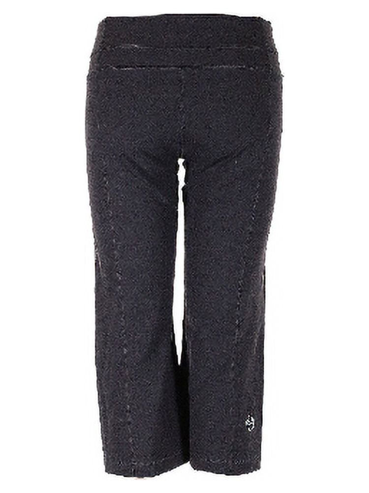 Tuff Women's Yoga Capri Pants with Pocket Bootcut Crop Exercise Pants