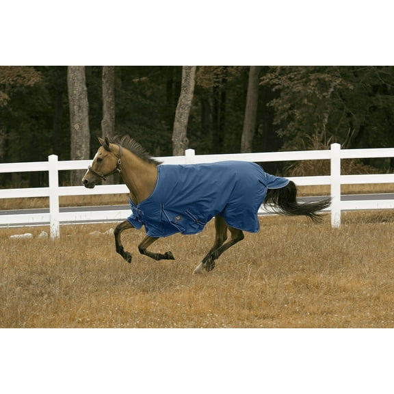 TuffRider 1200 D Comfy Winter Ripstop Turnout Blanket Medium Weight 200 GSM Standard Neck