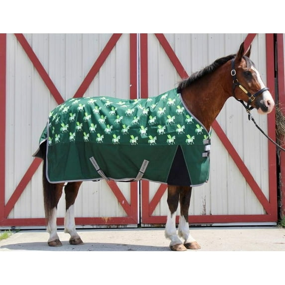 TuffRider 1200D Ripstop Pony Horse Print Blanket 7