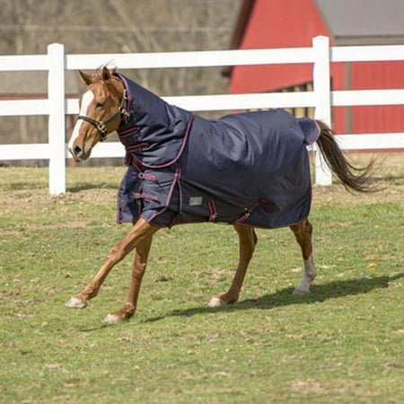 TuffRider 600 D Comfy Winter Medium Weight Ripstop Turnout Blanket w/ Combo Neck- 200 GSM