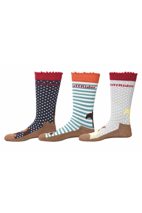 TuffRider Aron Kids Socks - 3 Pack