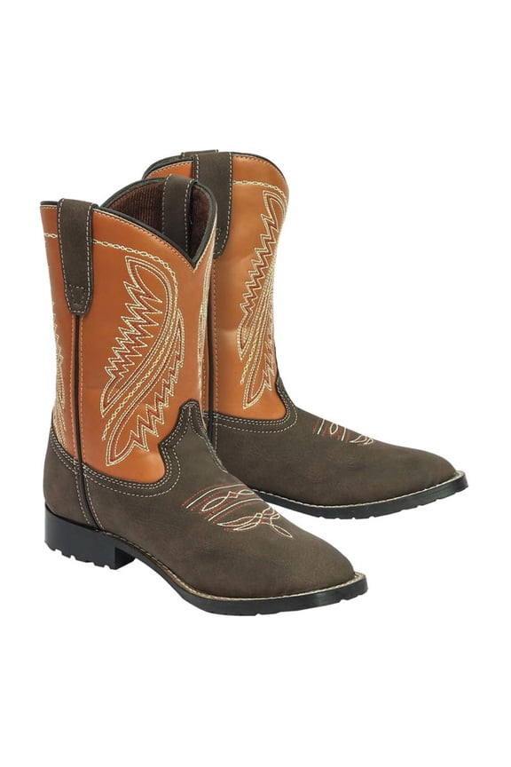 TuffRider Children's Big Bend Rounded Toe Western Boot