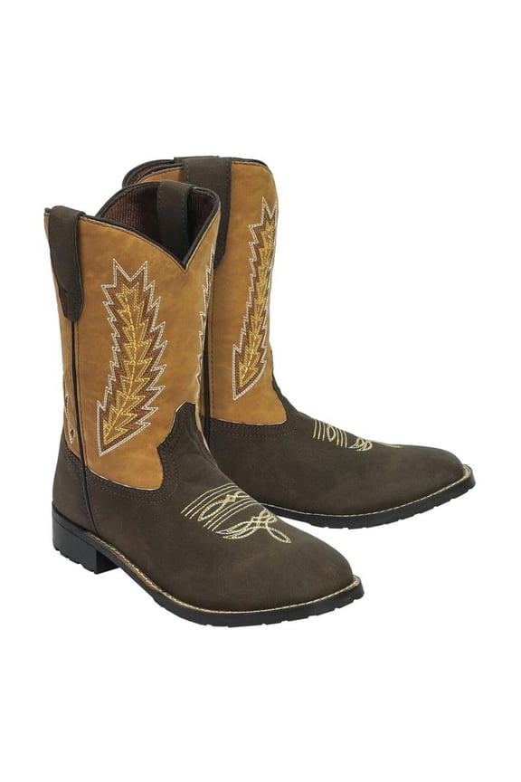 TuffRider Children's Biscayne Square Toe Western Boot