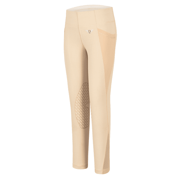 TuffRider Children's Minerva EquiCool Tights Safari Medium