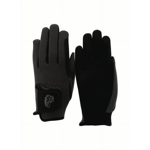 TuffRider Children's Performance Riding Gloves - Red - XL