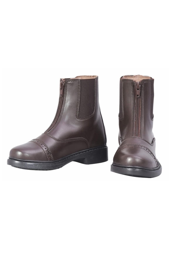 TuffRider Children's Starter Front Zip Paddock Boots