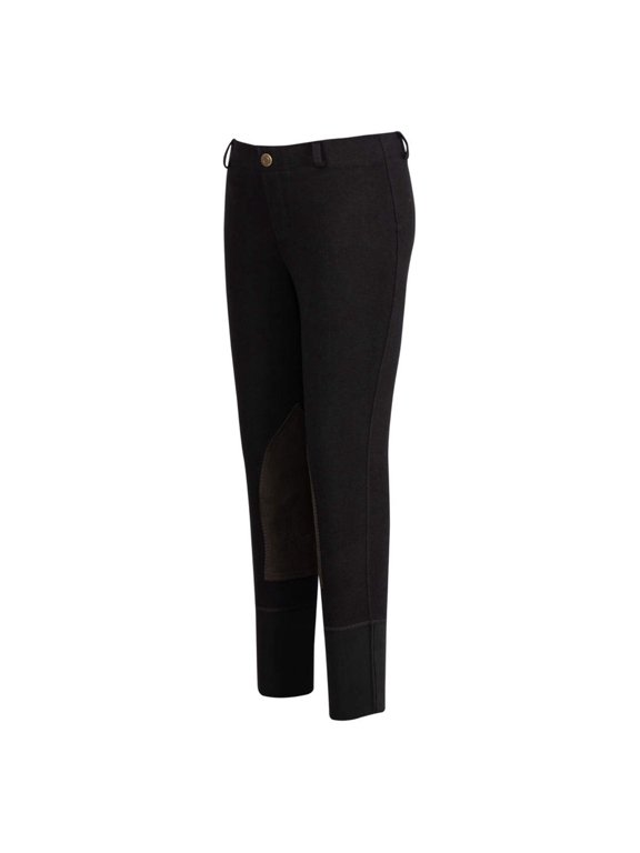 TuffRider Children's Starter Lowrise Pull-On Knee Patch Breeches