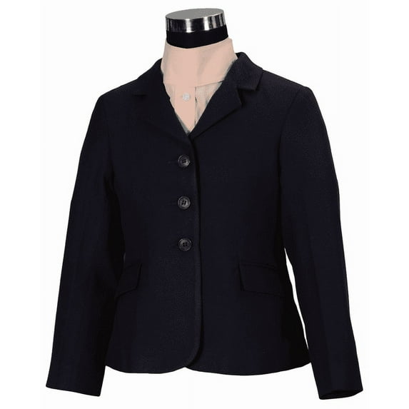 TuffRider Children's Starter Plus Show Coat Navy 12