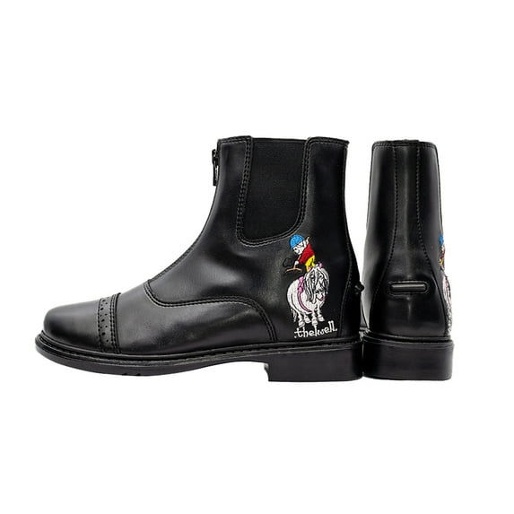 TuffRider Childrens Thelwell Sweep Front Zip Paddock Boots