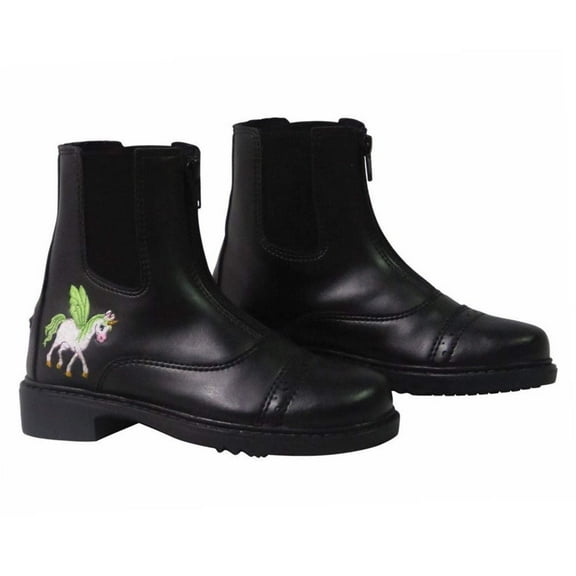 TuffRider Children's Unicorn Starter Front Zip Paddock Boots