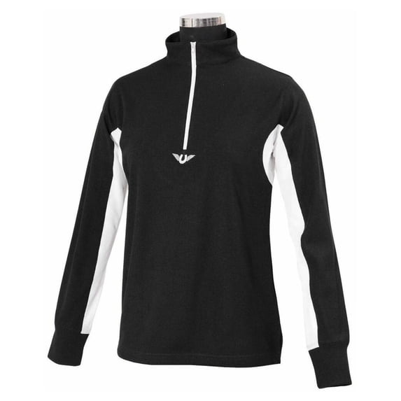 TuffRider Youth Long Sleeve Ventilated Technical Sport Shirt – UV Protection, Quick-Dry, Mesh Undersleeves