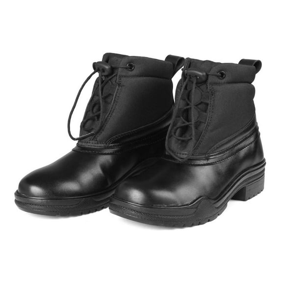 TuffRider Children's Winter Trotter Waterproof paddock boot-Black-5