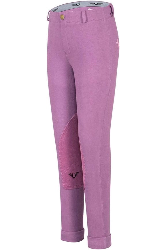 Childrens Cotton Embroidered Pull On Jods