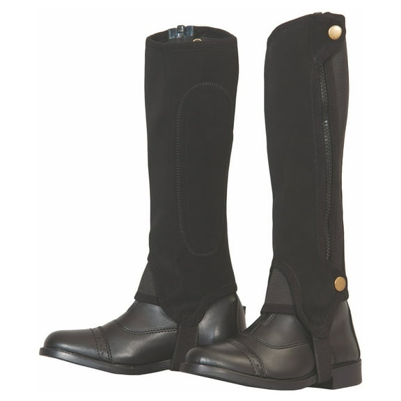 TuffRider Childrens Grippy Nubuck Half Chaps