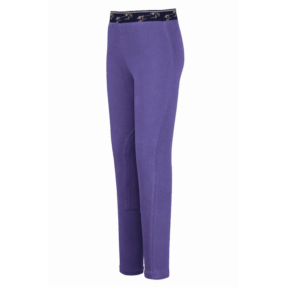 TuffRider Childs Schooling Tights 12 Deep Purple