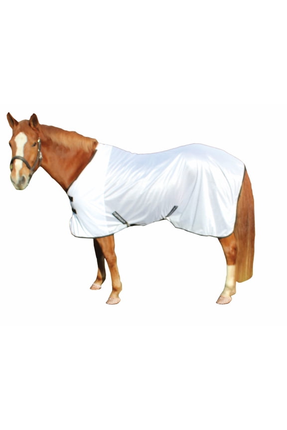 TuffRider Comfy Mesh Fly Sheet, White