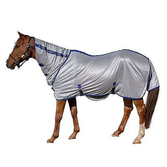 TuffRider Comfy Plus Combo Fly Sheet 75 Blue