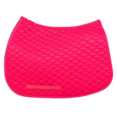 TuffRider Basic All Purpose Horse Riding Saddle Pad | Wither Relief Brushed Underside for Training and Competition