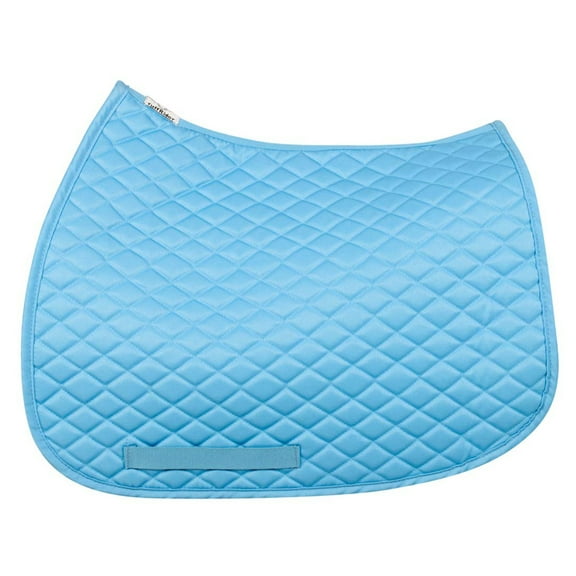 TuffRider Basic All Purpose Horse Riding Saddle Pad | Wither Relief Brushed Underside for Training and Competition