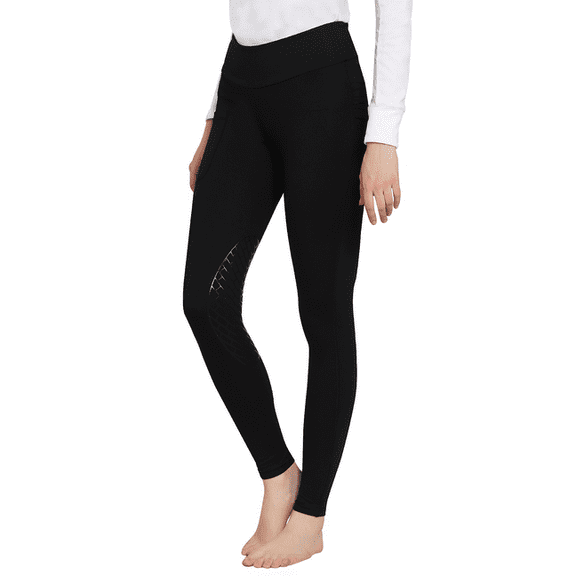 TuffRider Ladies Bootie Tights with Pocket XS Black
