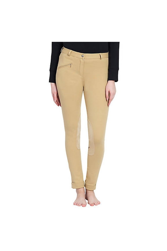 Ladies Cotton Jodhpurs 26 Light Tan