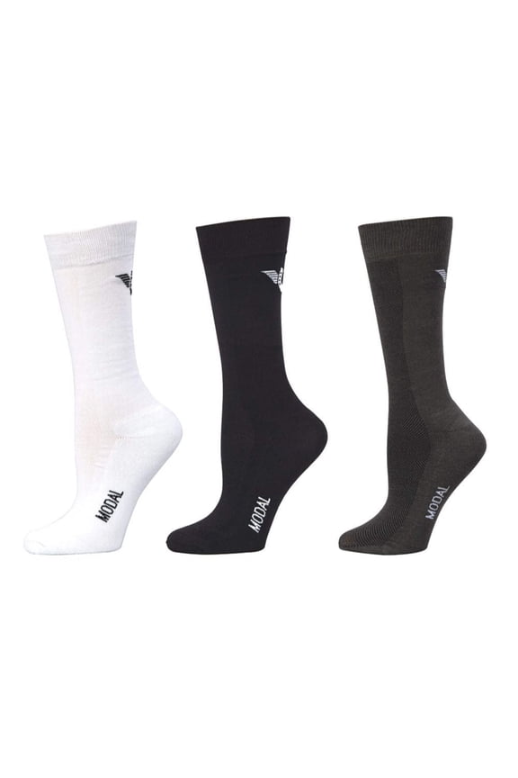 Ladies Modal Knee Hi Socks - 3 Pack