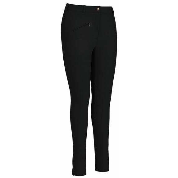 TuffRider Ladies Ribb Knee Patch Regular Breeches