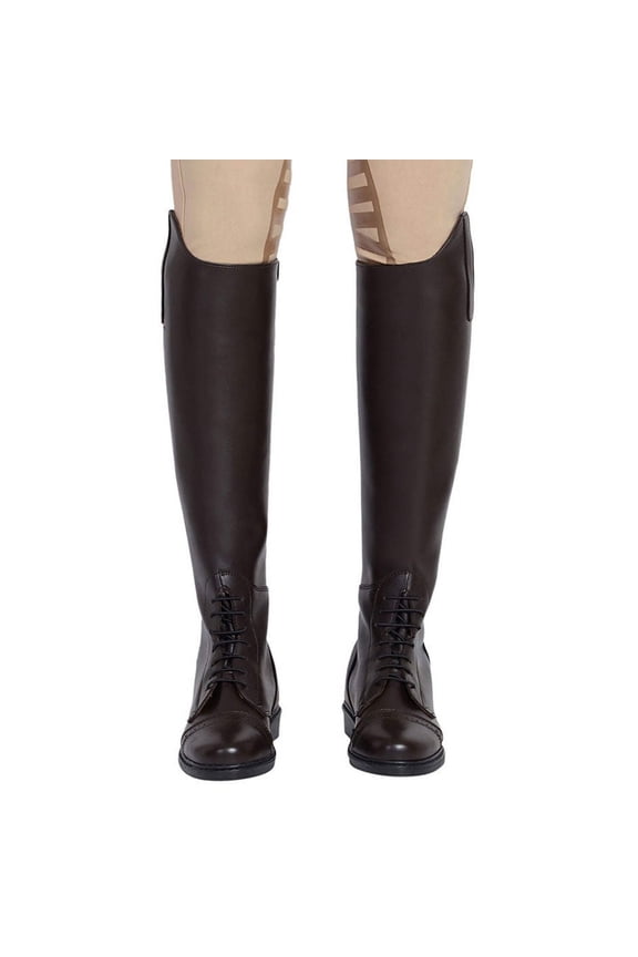 TuffRider Ladies Starter Back Zip Field Boots Synthetic Leather