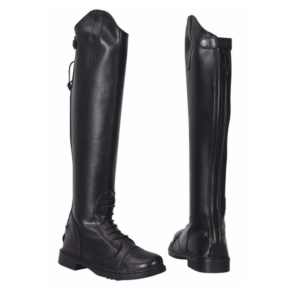 TuffRider Ladies Starter Back Zip Field Boots Synthetic Leather
