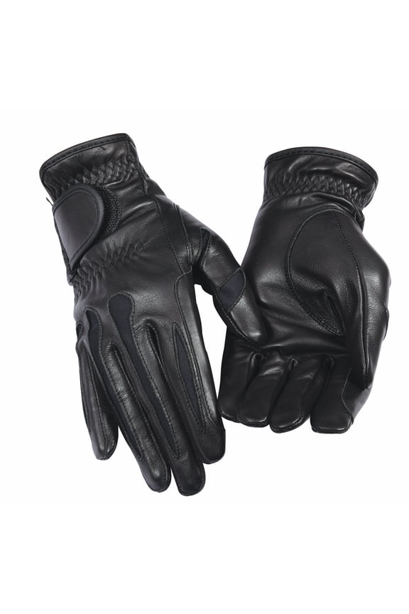 TuffRider Ladies Stretch Leather Riding Gloves